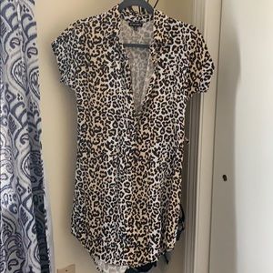 Cheetah print summer dress